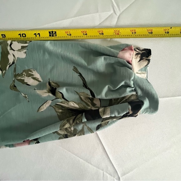 Honeyme Curvy Women’s Floral Print 3/4 Sleeve Blouse Tunic Top Shirt XL - Picture 11 of 12